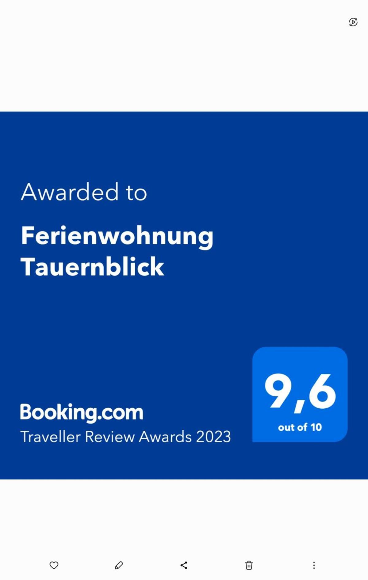 Ferienwohnung Tauernblick Unterletzen Exteriér fotografie